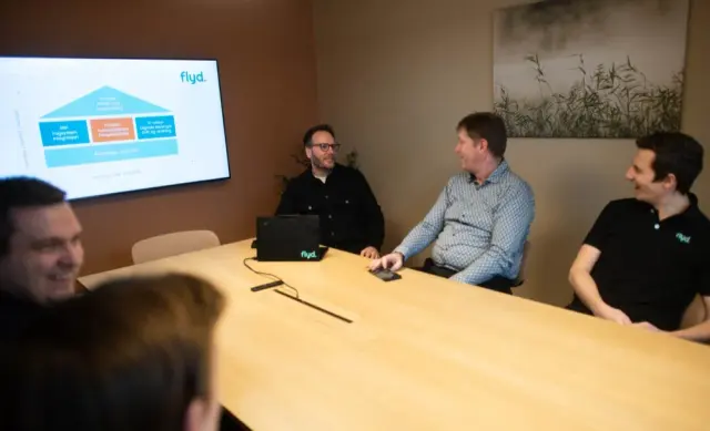 Flyd-teamet i arbeid